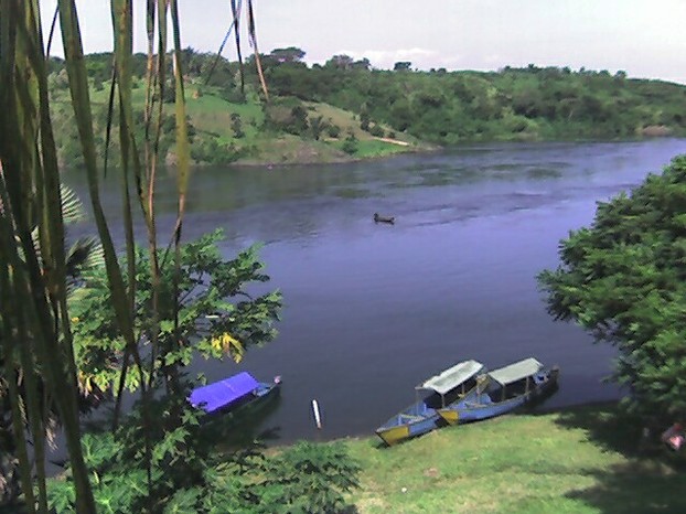 Source-of-the-Nile launches (Victoria Nile river), Lake Victoria, Jinja, southeastern Uganda