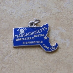 Wells Sterling Massachusetts Charm