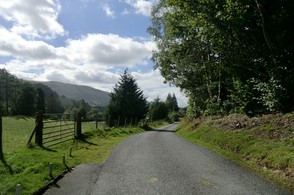 Image: Old Road to Camlan and lake bed