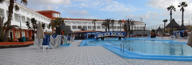 The pool at the Costa Tropical Hotel