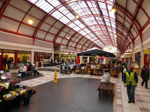 Grainger Market, Grainger Town, central Newcastle upon Tyne, North East England