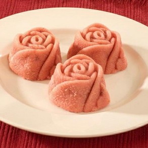 Sweetheart rose cupcake pan