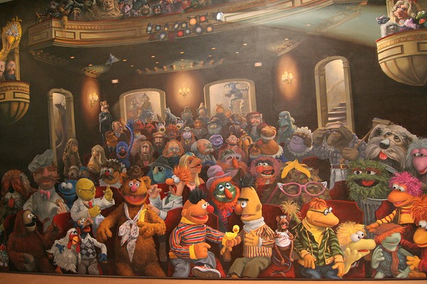 A Muppets Mural
