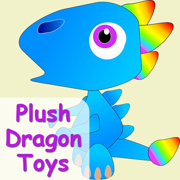 Stuffed Animal Dragon Toys - Rawr!