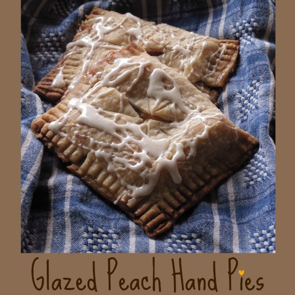 Glazed Peach Hand Pies