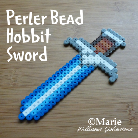 Perler Hama Bead Hobbit Sword