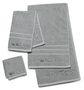 Three-piece bath towel set