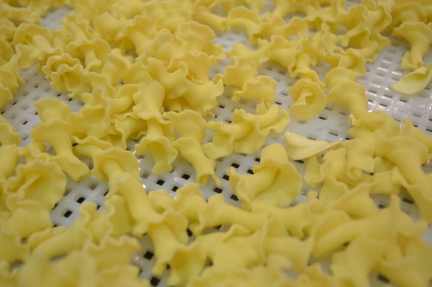 Campanelle pasta - another shape you can make with this machine