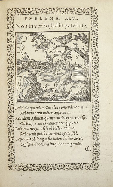 Matthias Holtzwart's Emblematum Tyrocinia (Strasbourg: Bernhard Jobin, 1581)