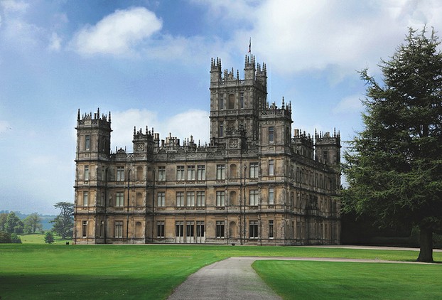 Highclere Castle (also known as Downton Abbey)