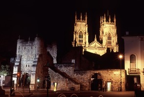 York minster at night