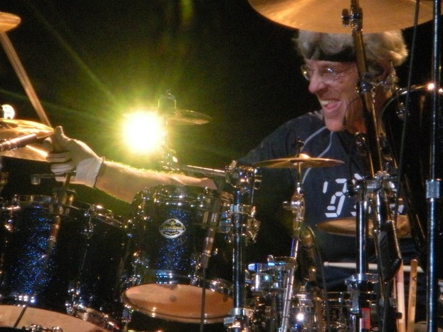 Stewart Copeland on stage, August 2008