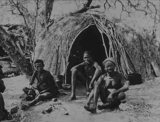 Public Domain image of Bushmen San