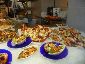 Seafood is popular in Salzburg