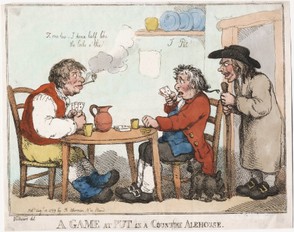 Rowlandson's unique of image of pub regulars