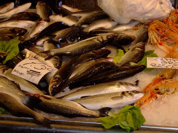 What will you find at the market today? Branzino? Scampi?