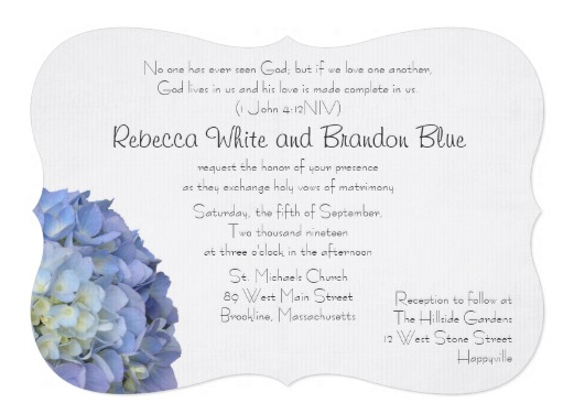 Christian Wedding Invitation