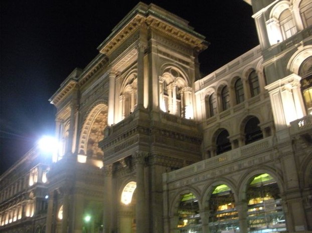 Milan at night