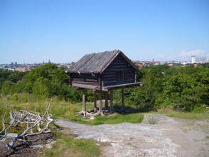 A high Sami home