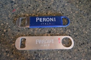 Peroni bottle openers, of course!
