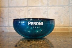 A Peroni bar snack bowl.
