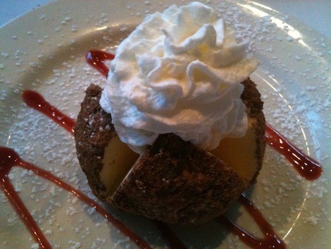 A delicious dessert at Bistro La Baia...another Philly Italian BYOB