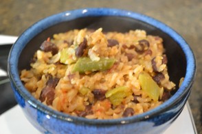 Tomato rice and beans