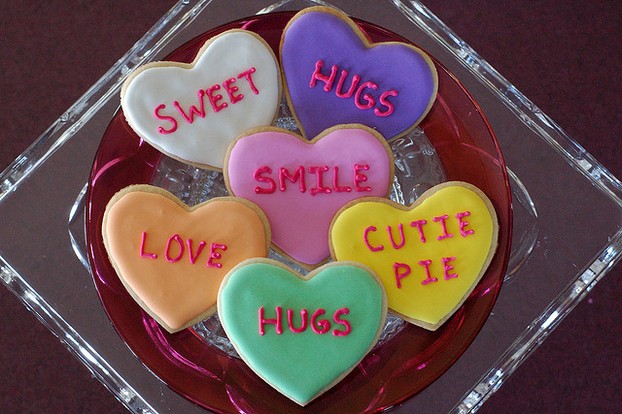 Sweet Heart Candy Valentine Cookies