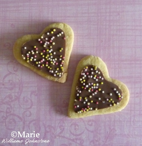 Layered Heart Sugar Cookies
