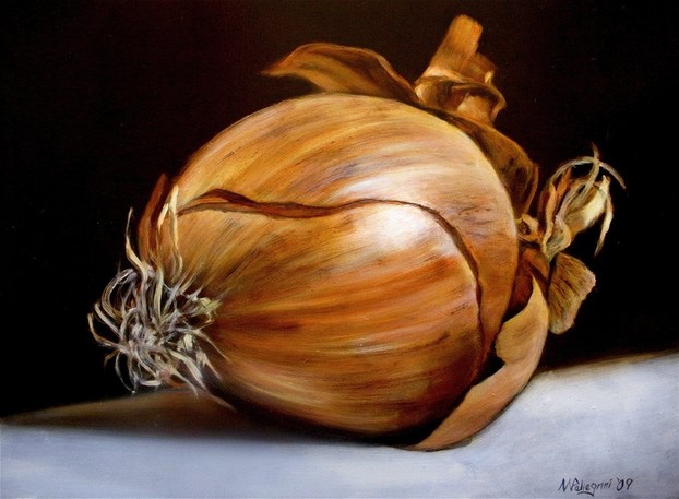 Still Life with Yellow Onion