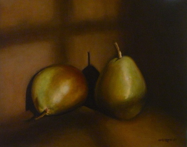 Still Life with Two Pears