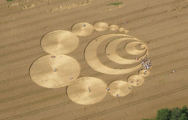 Crop circle in Switzerland