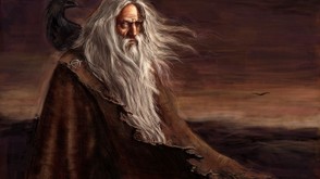Depiction of Norse God Odin