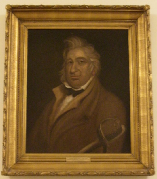 Peter Francisco's portrait hangs in Virginia State Capitol, Richmond, Virginia; Saturday, March 13, 2010, 15:18