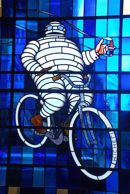 Stained Glass at Michelin House