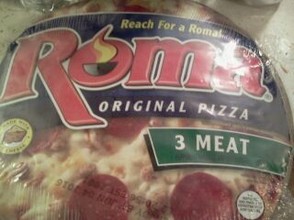 Roma Three-Meat Pizza