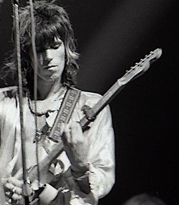Keith Richards in his early years