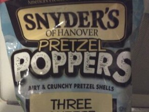 Snyder's of Hanover Pretzel Poppers