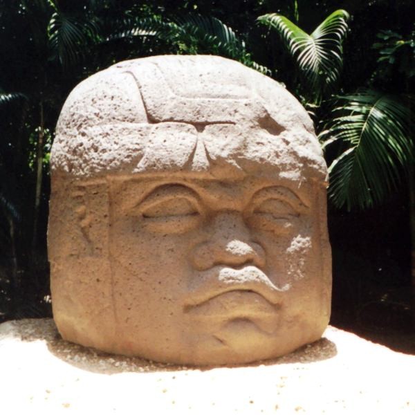 Olmec Head known as Monument 1