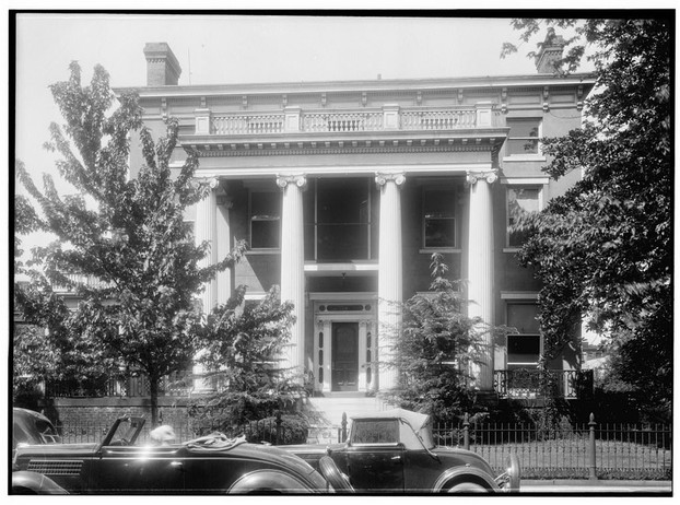 12 East Franklin Street, Monroe Ward, downtown Richmond; Historic American Buildings Survey (HABS) photo
