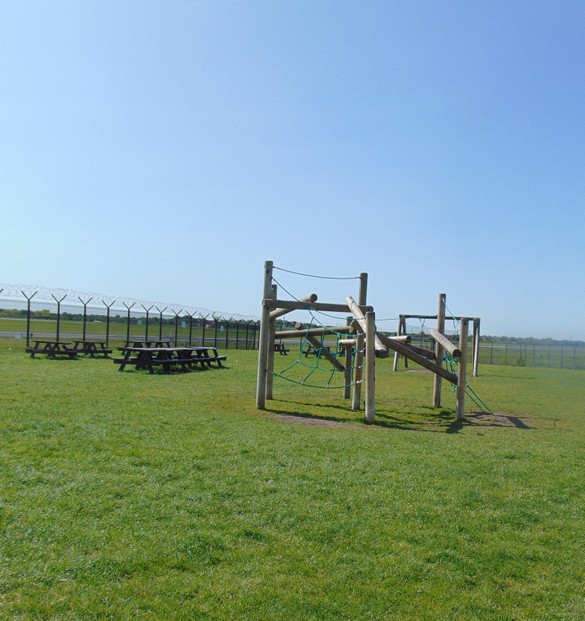 Children's playground and picnic area