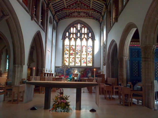 The chancel from the West End