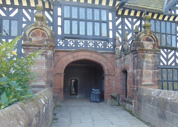 The doorway to Speke Hall