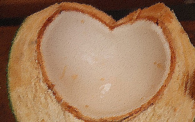 Coconut heart