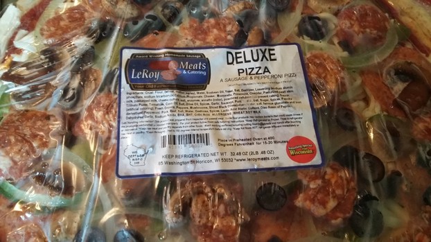 Leroy Meats Deluxe Pizza