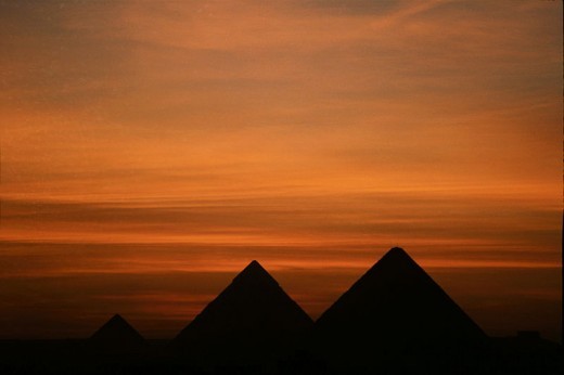 Great Pyramid of Giza by Jerzy Strzelecki