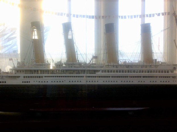 model of Titanic