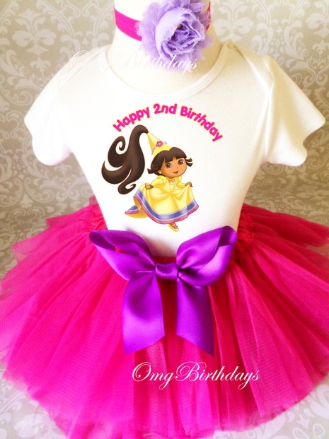 Custom Made Princess Dora Outfit