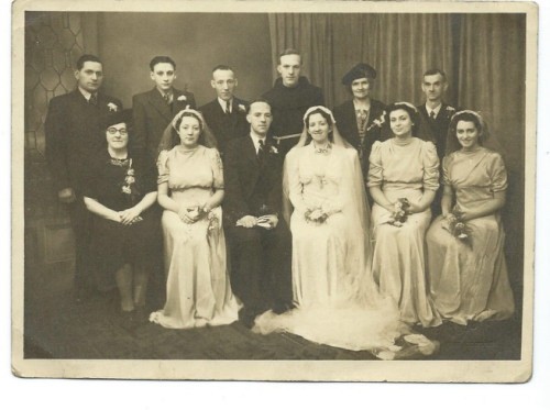 1930's wedding