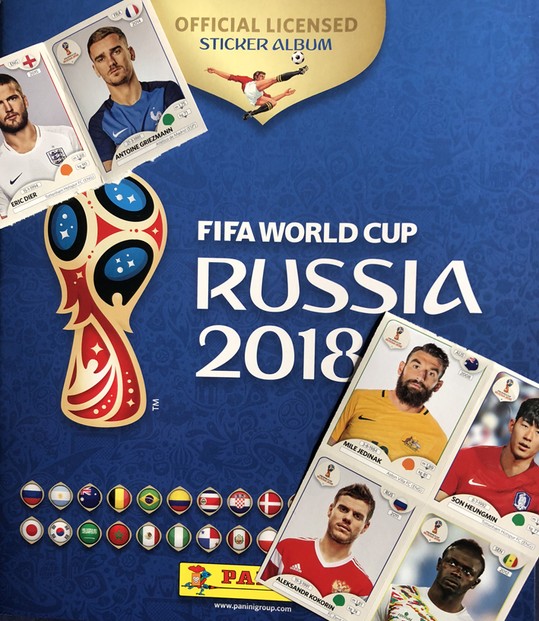 Album 31stickers Sealed Starter Pack Panini World Cup Russia 2018 